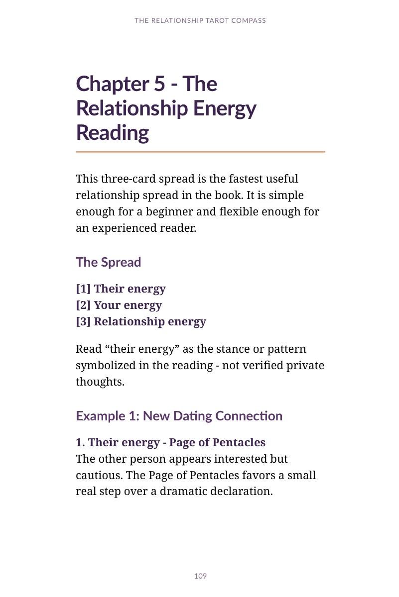 Relationship Energy Reading preview
