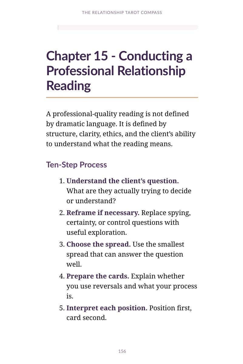 Professional reading preview